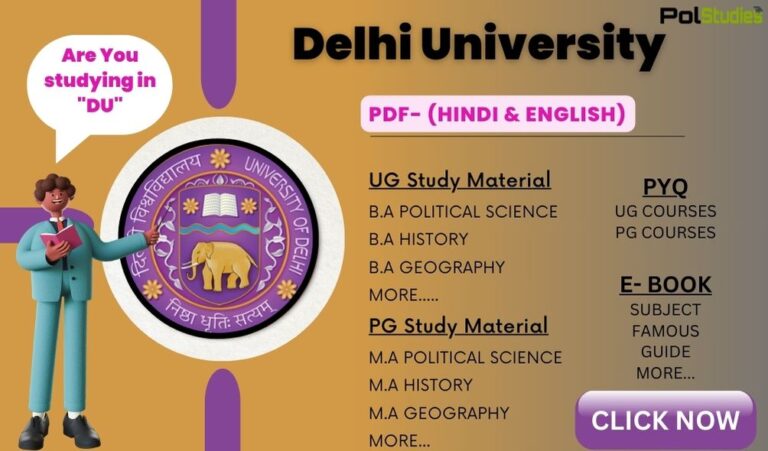 Political Science | Delhi University