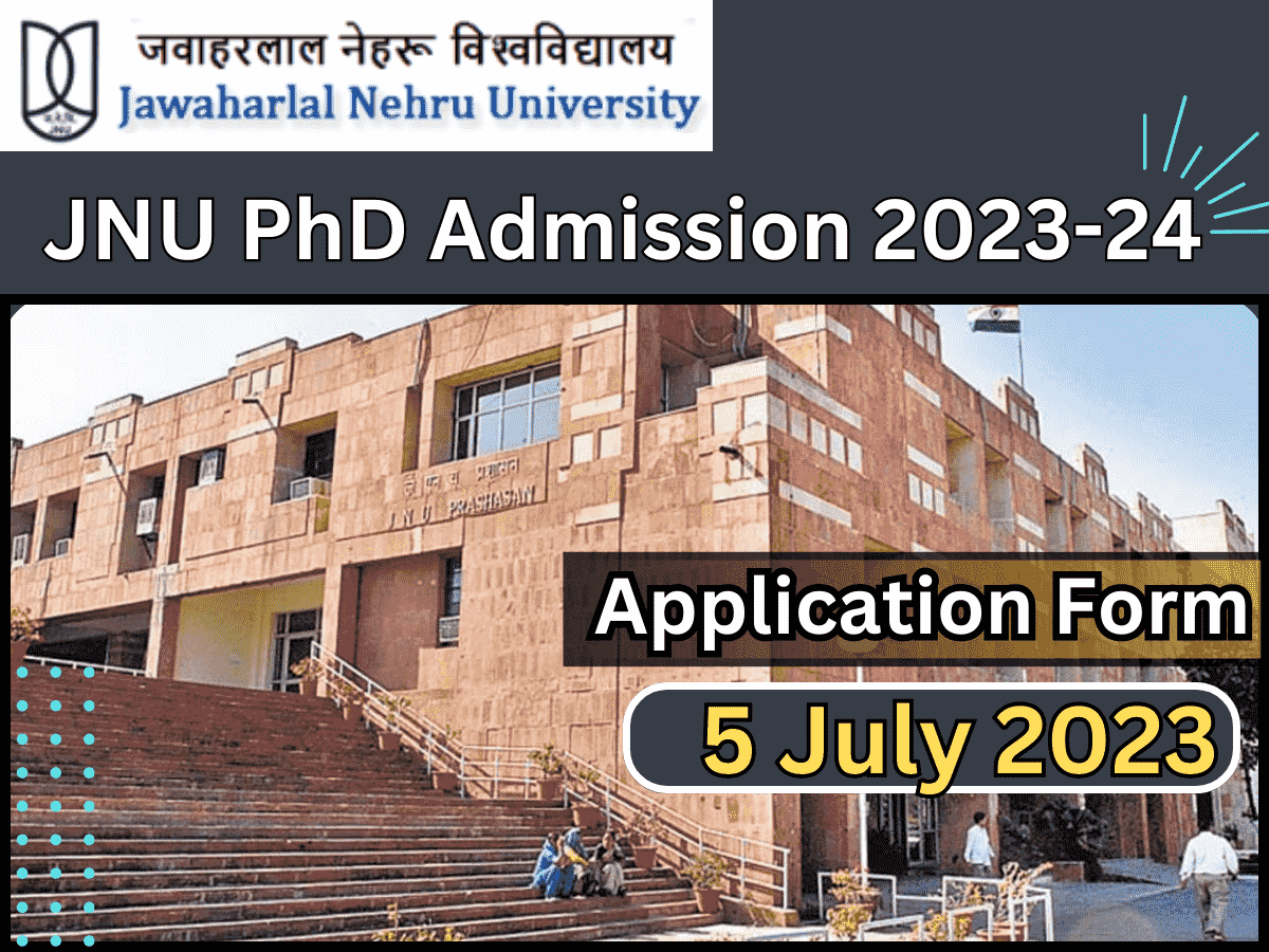 phd admission in jnu 2023