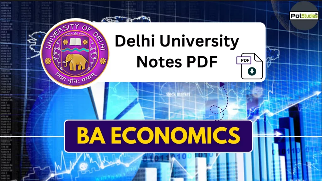 DU BA Economics Notes