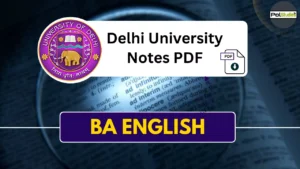 DU BA English Notes