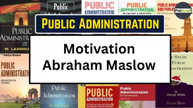 Motivation: Abraham Maslow